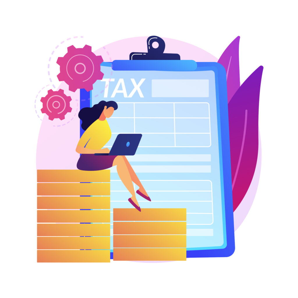 Financial consultant vector concept metaphor